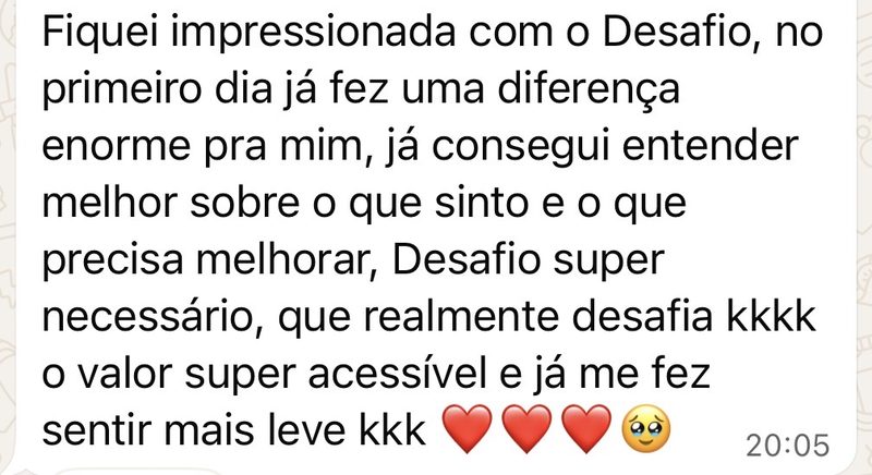 Depoimento real